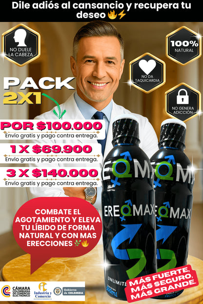EREQMAX – Eleva tu Deseo y Energía Íntima Naturalmente