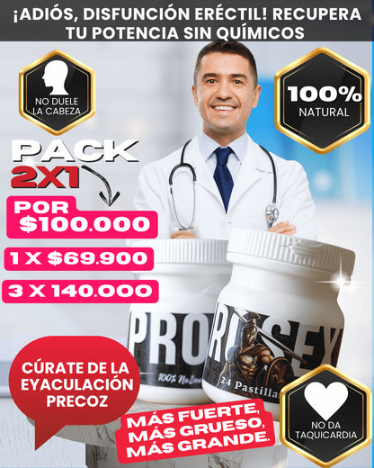 ¡PR0SEX, LA SOLUCIÓN REAL A LAS ERECCIONES FLÁCIDAS!